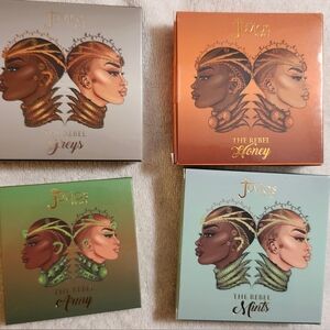 NIB and Like New Juvia's Place "The Rebel" Complete 4 Palette Collection